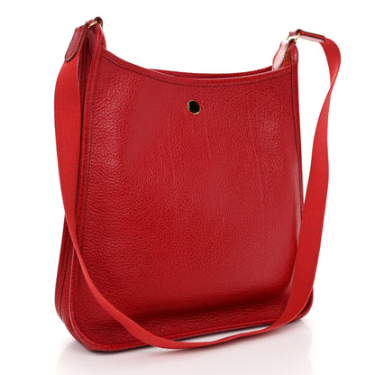 Hermes Buffle Skipper Vespa PM Rouge Vif 3 of 10