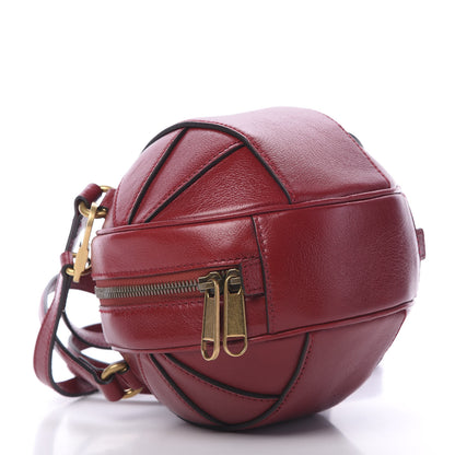 Gucci Piuma Lux Energy Mini Tifosa Basketball Shaped Shoulder Bag Romantic Cerise 3 of 9