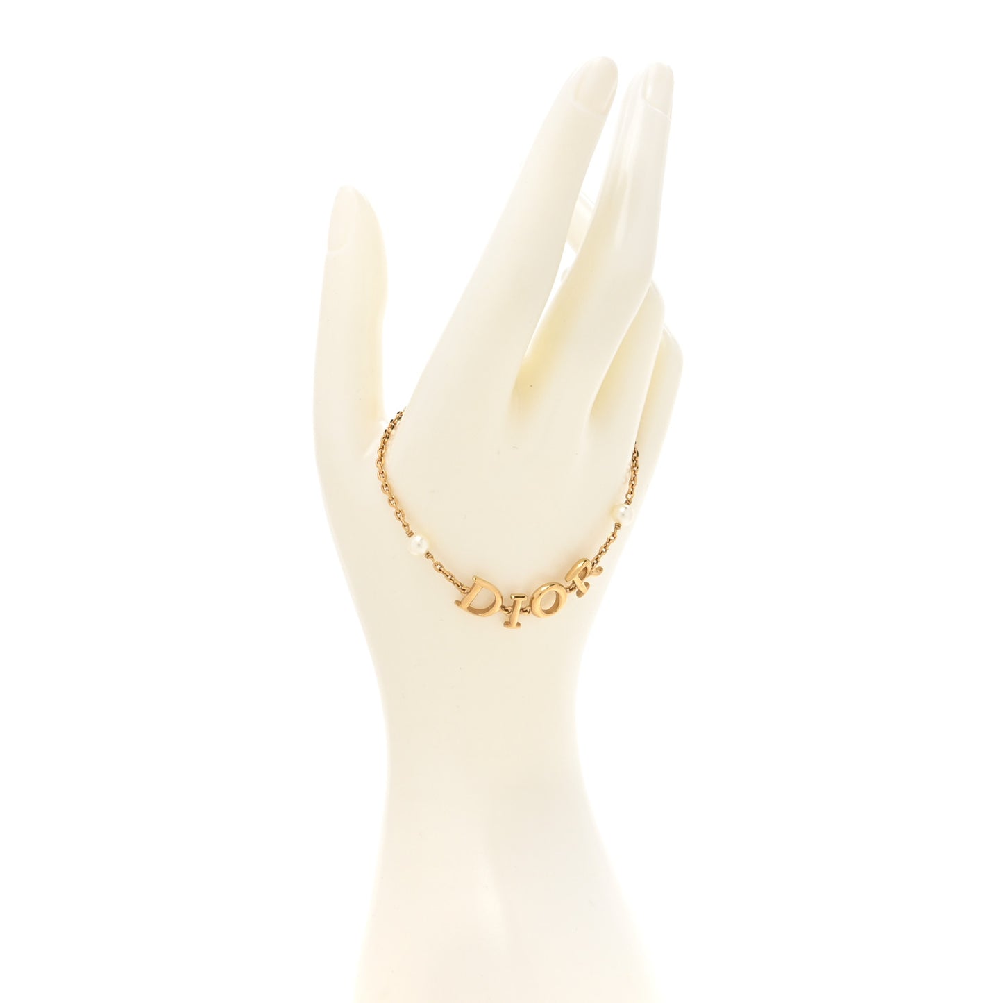 Metal Pearl Dio(r)evolution Bracelet Gold