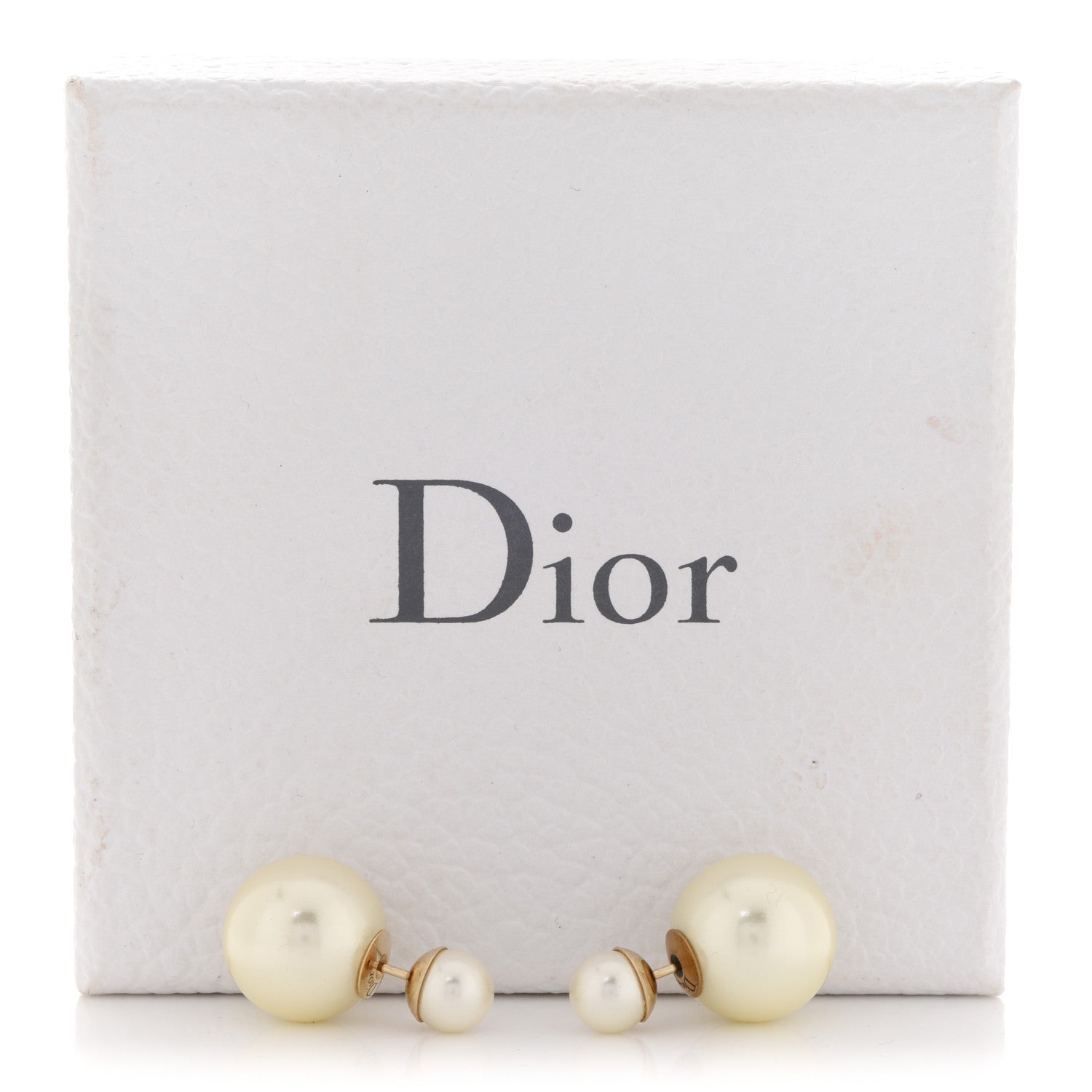 Christian Dior Pearl Mise En Dior Tribal Earrings Gold 5 of 5