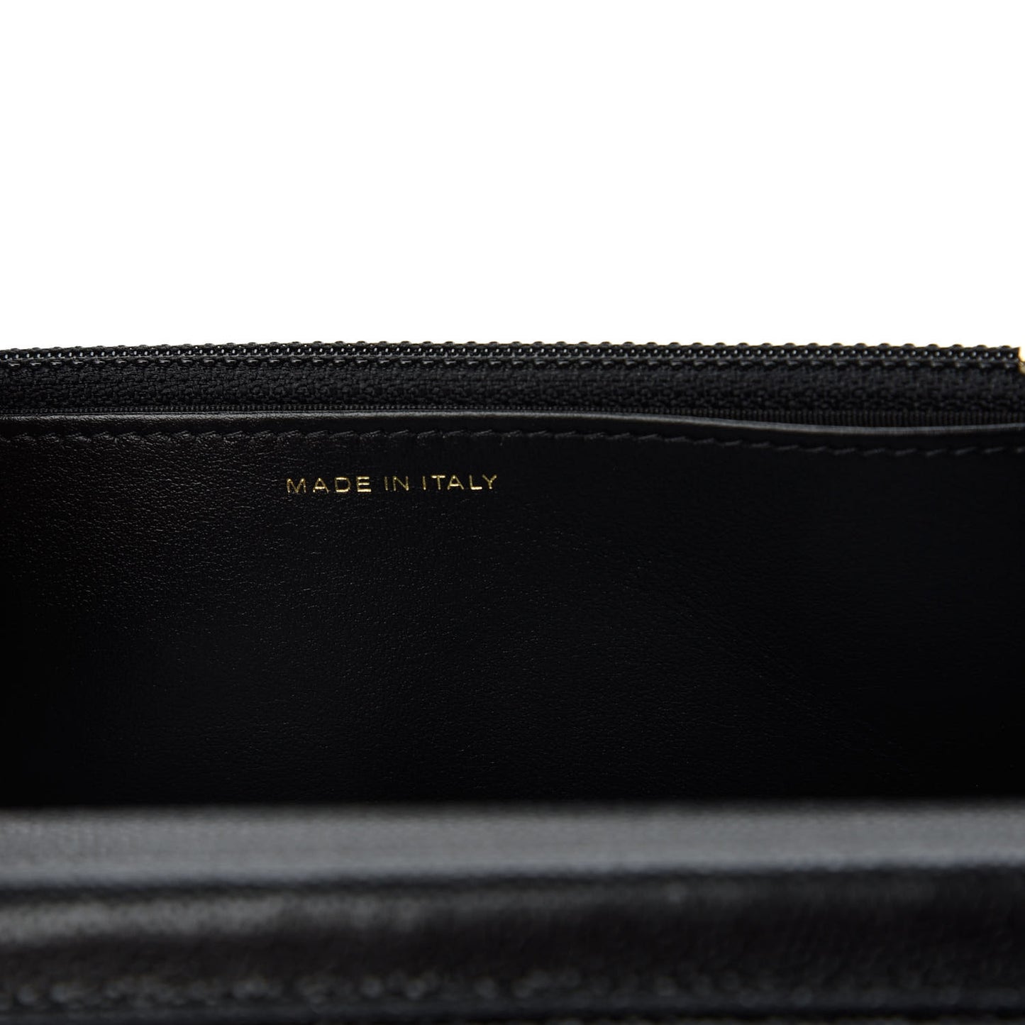 Caviar Quilted French New Wave Chain CC Wallet On Chain WOC Black