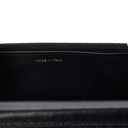 Chanel Caviar Quilted French New Wave Chain CC Wallet On Chain WOC Black 9 of 12