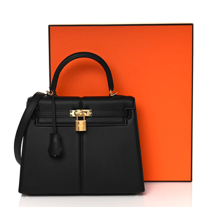 Hermes Swift Kelly Padded Sellier 25 Black 14 of 14