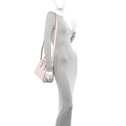 Givenchy Calfskin Crocodile Embossed Mini Antigona Pink 2 of 12