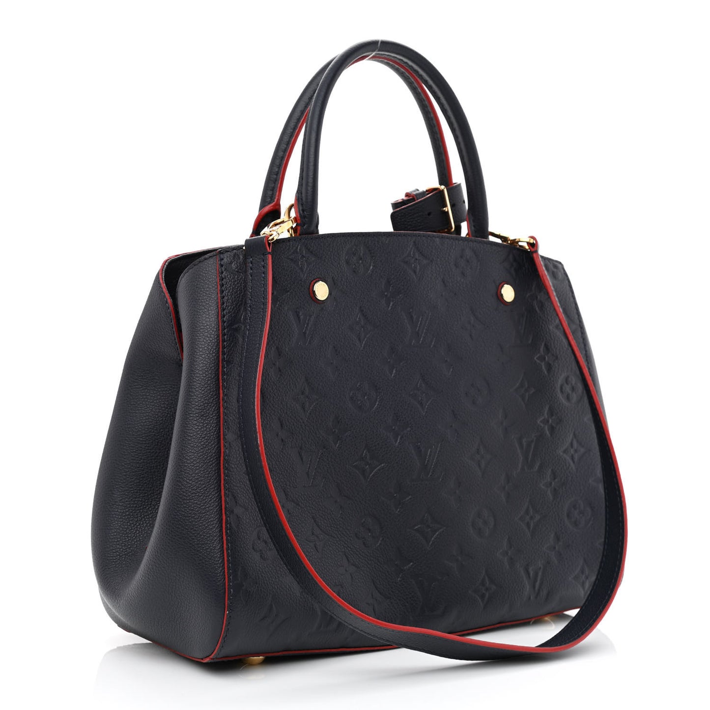 Empreinte Montaigne MM Marine Rouge