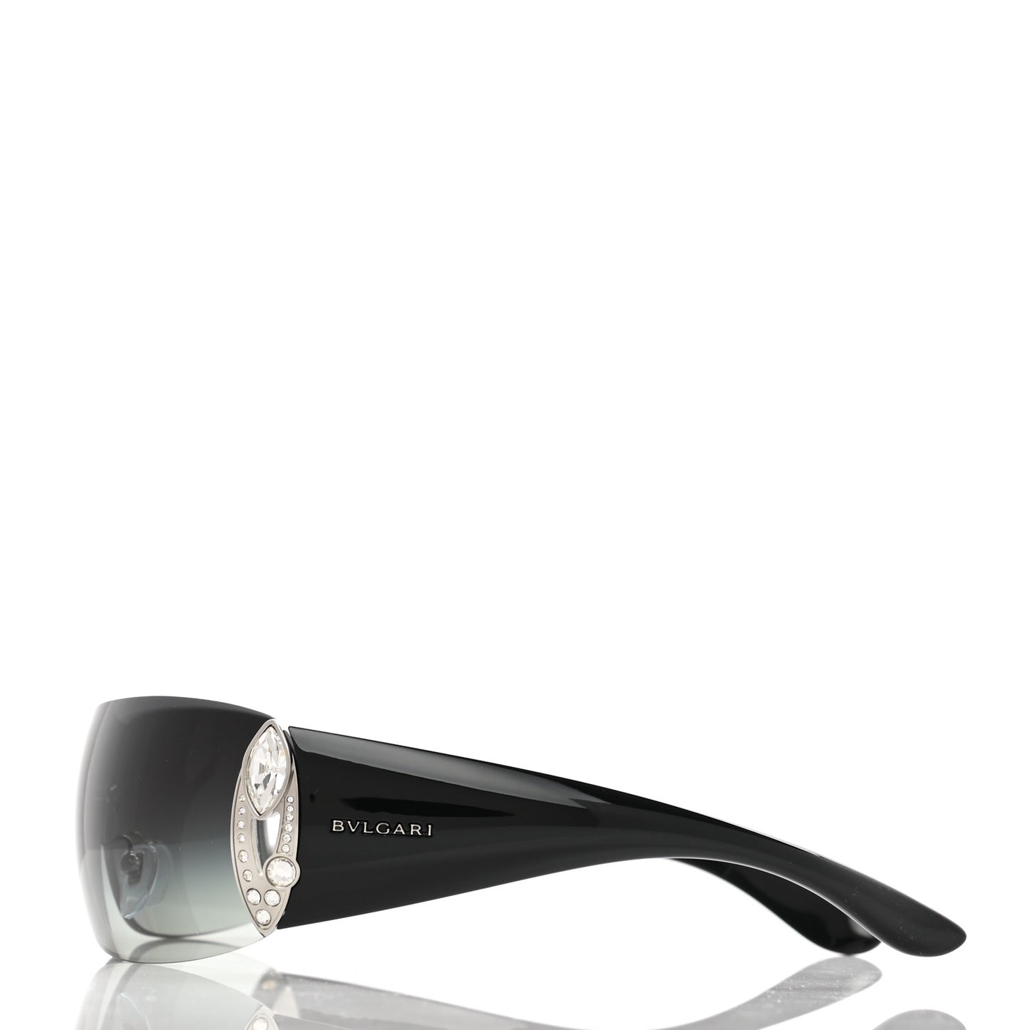 Crystal Sunglasses 8026-B Black
