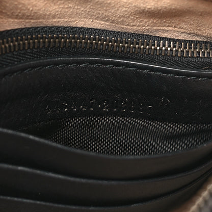Gucci Calfskin Matelasse Mini GG Marmont Chain Bag Black 6 of 9