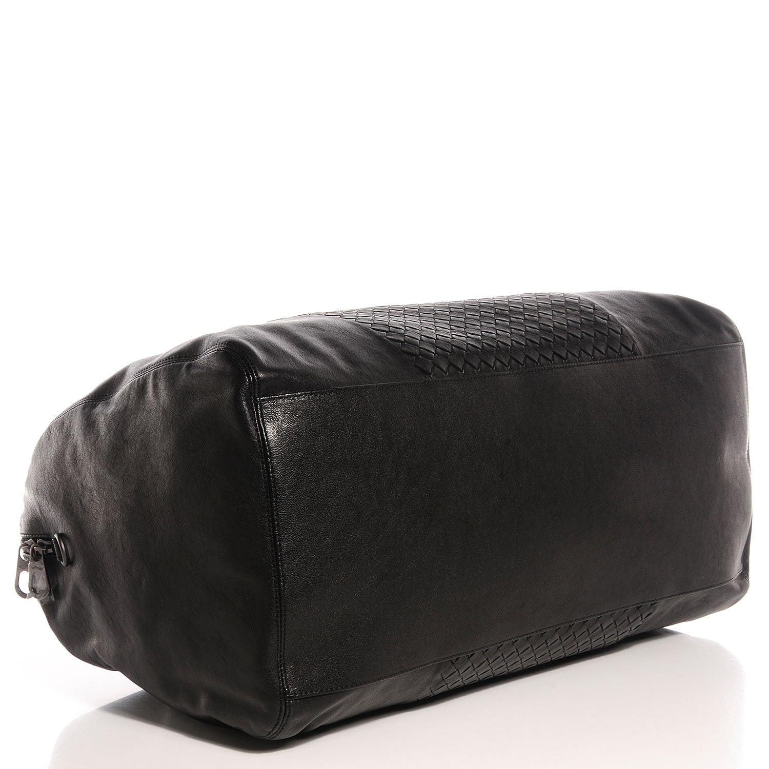 Bottega Veneta Washed Nappa Intrecciato Medium Duffel Nero Black 4 of 8
