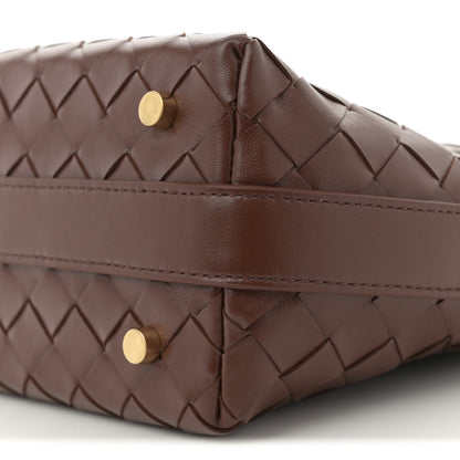 Bottega Veneta Calfskin Nappa Intrecciato Mini Wallace Sapele 10 of 10