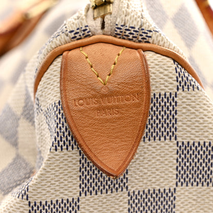 Louis Vuitton Damier Azur Speedy 35 6 of 13