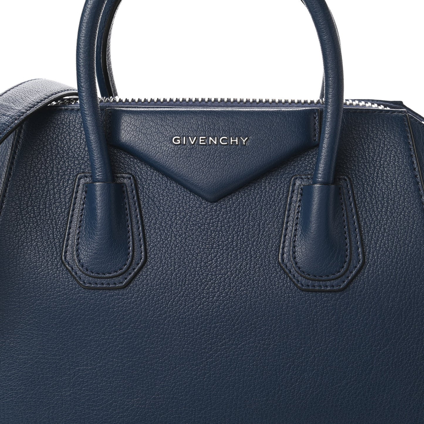 Sugar Goatskin Small Antigona Navy