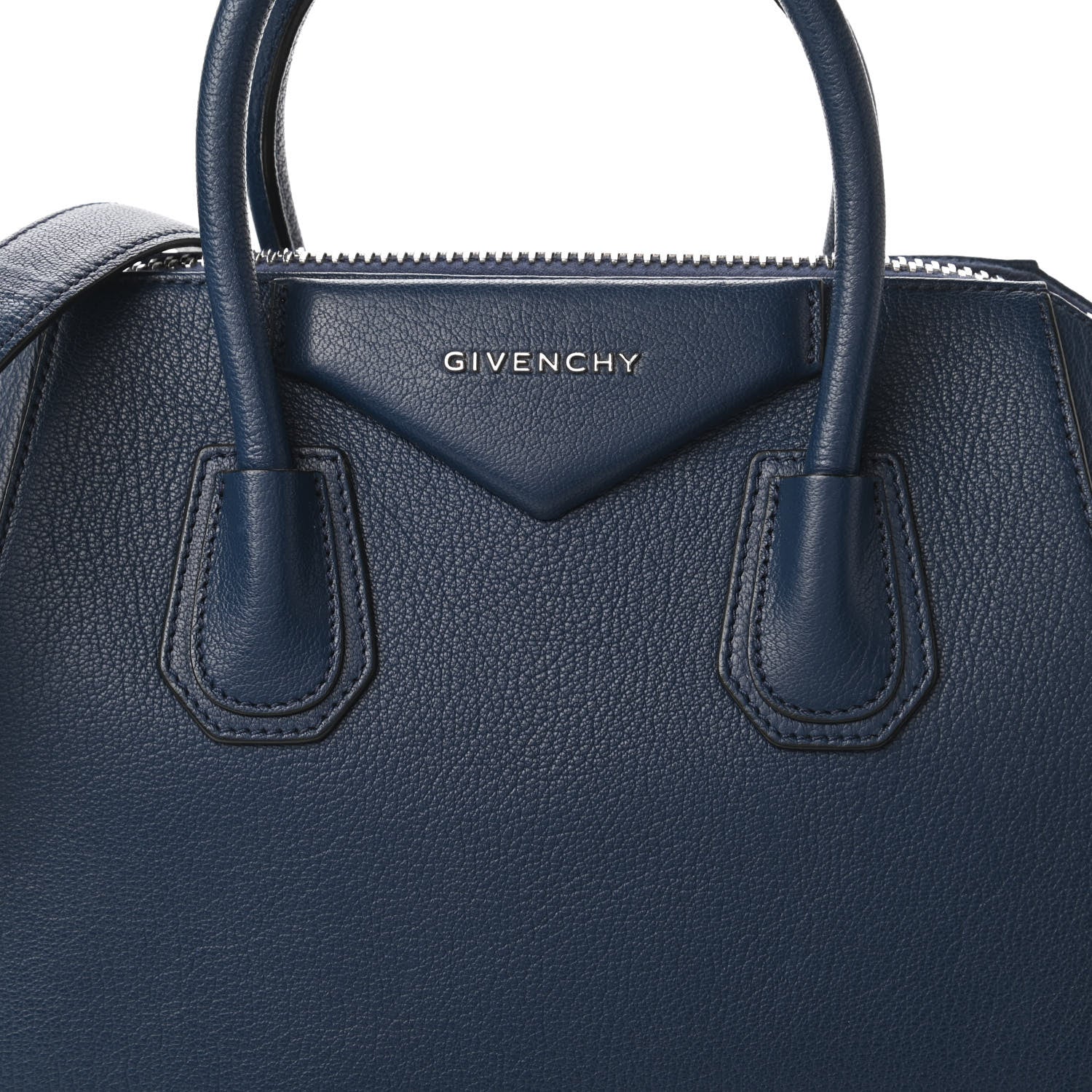 Givenchy Sugar Goatskin Small Antigona Navy 10 of 10