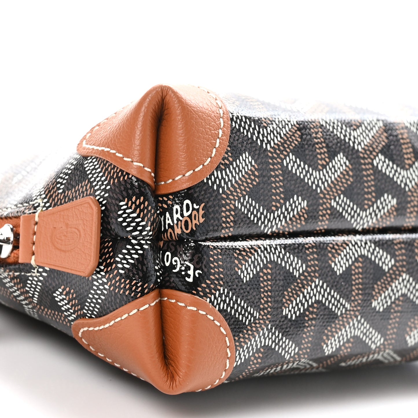Goyardine Vendome Toiletry Pouch Black Gold