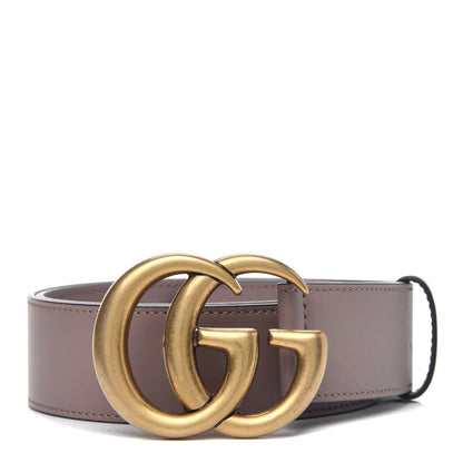 Gucci Calfskin Double G 40mm Belt 85 34 Porcelain Rose 1 of 3