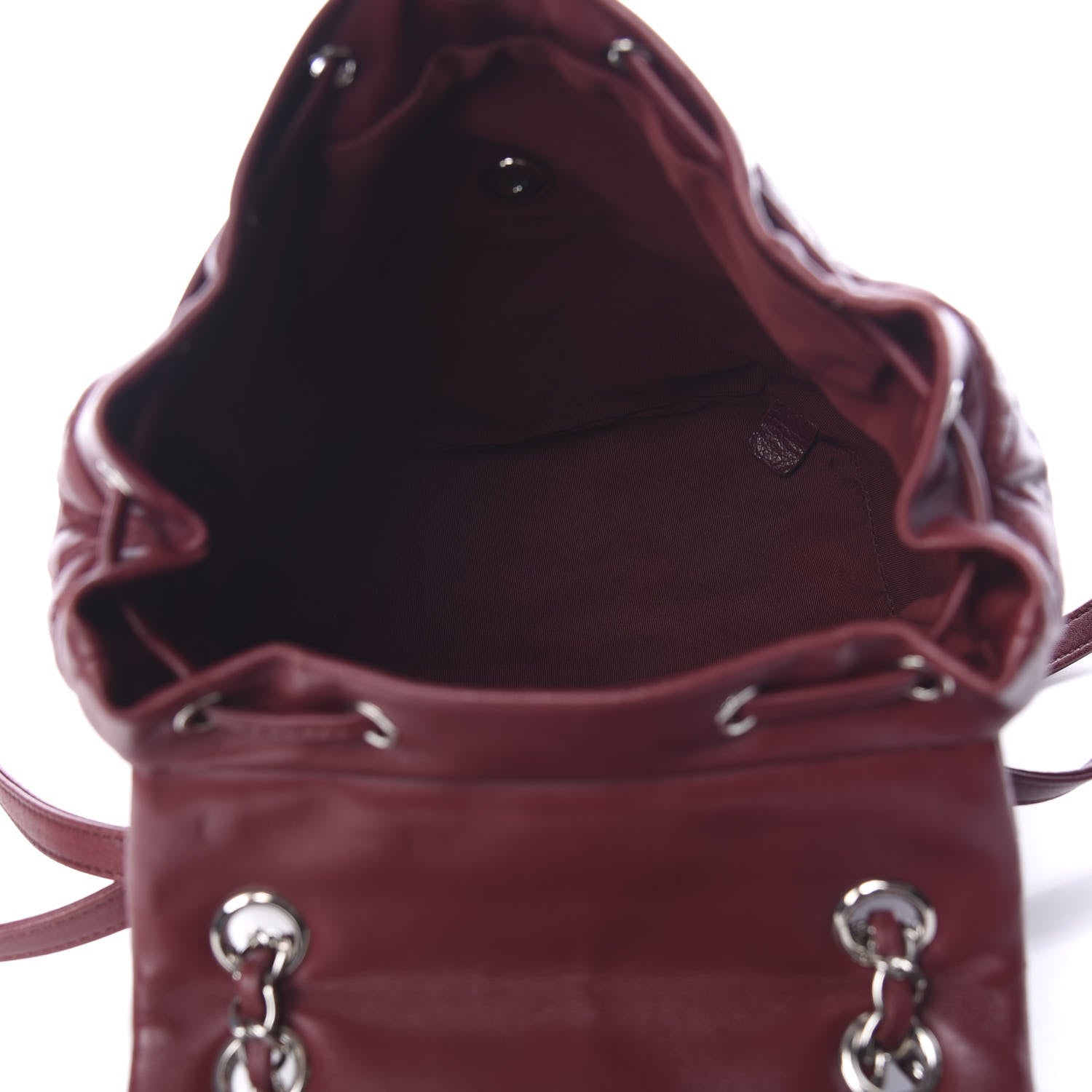 Chanel Lambskin Quilted Small Urban Spirit Backpack Red 4 of 9