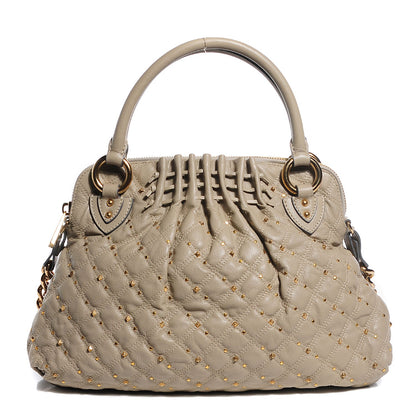 Marc Jacobs Calfskin Quilted Stardust Cecilia Clay 1 of 7