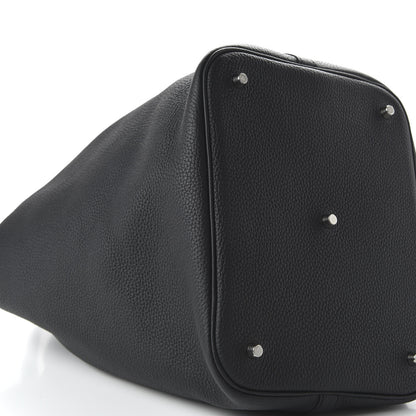 Hermes Taurillon Clemence Picotin Lock 26 GM Black 6 of 10