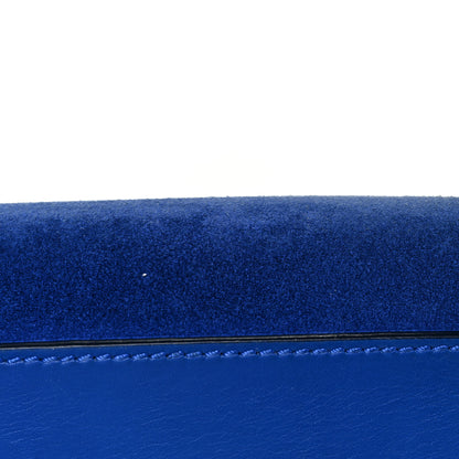 Celine Suede Medium Phantom Luggage Colbalt Blue 33 of 34