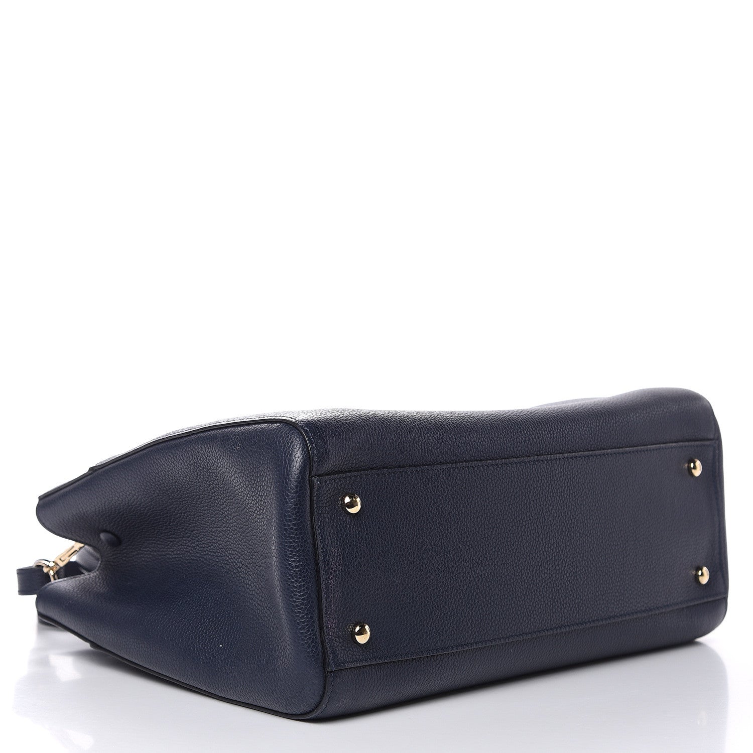 Chanel Grained Calfskin Small Neo Executive Shopper Tote Navy 4 of 12