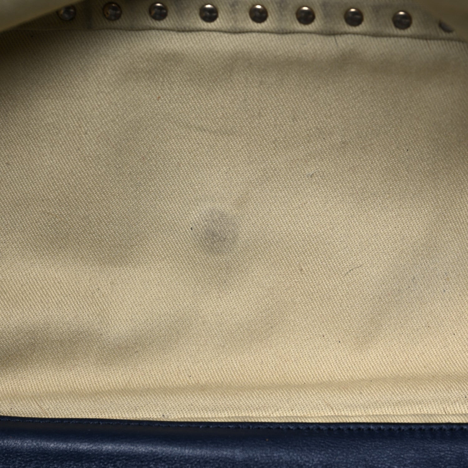 Valentino Garavani Vitello Medium Rockstud Tote Marine 8 of 10