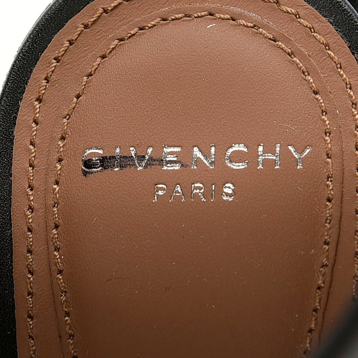 Calfskin Studded Elegant Sandals 35 Black