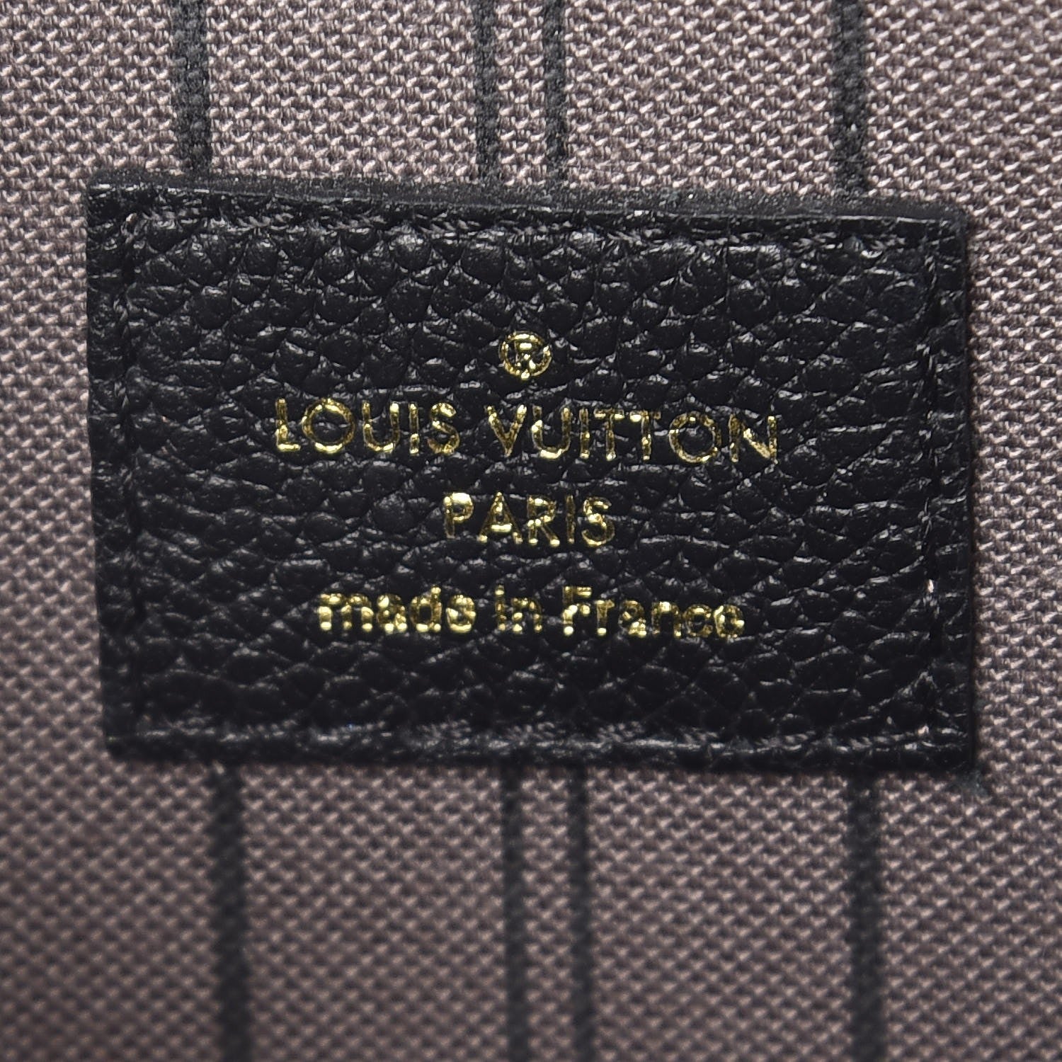 Louis Vuitton Empreinte Montaigne BB Black 7 of 8