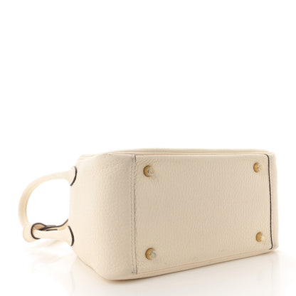 Hermes Taurillon Clemence Mini Lindy 20 Nata 4 of 12