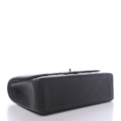 Chanel Caviar Quilted Maxi Double Flap Black 4 of 10