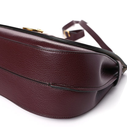 Mulberry Perforated Small Classic Grain Calfskin Amberley Satchel Oxblood 8 of 8
