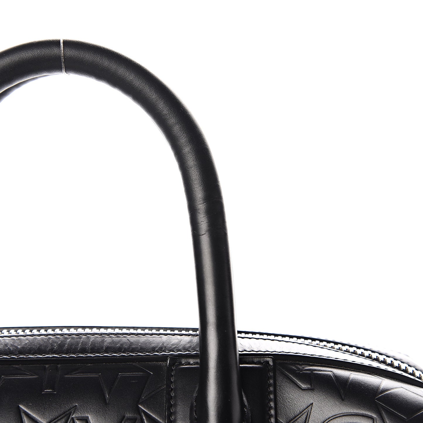 Calfskin Star Embossed Medium Lucrezia Black
