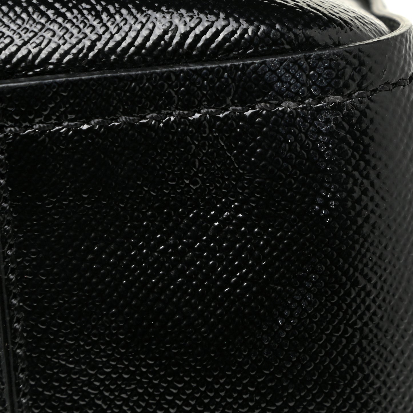 Patent Large Somerford Tote Black