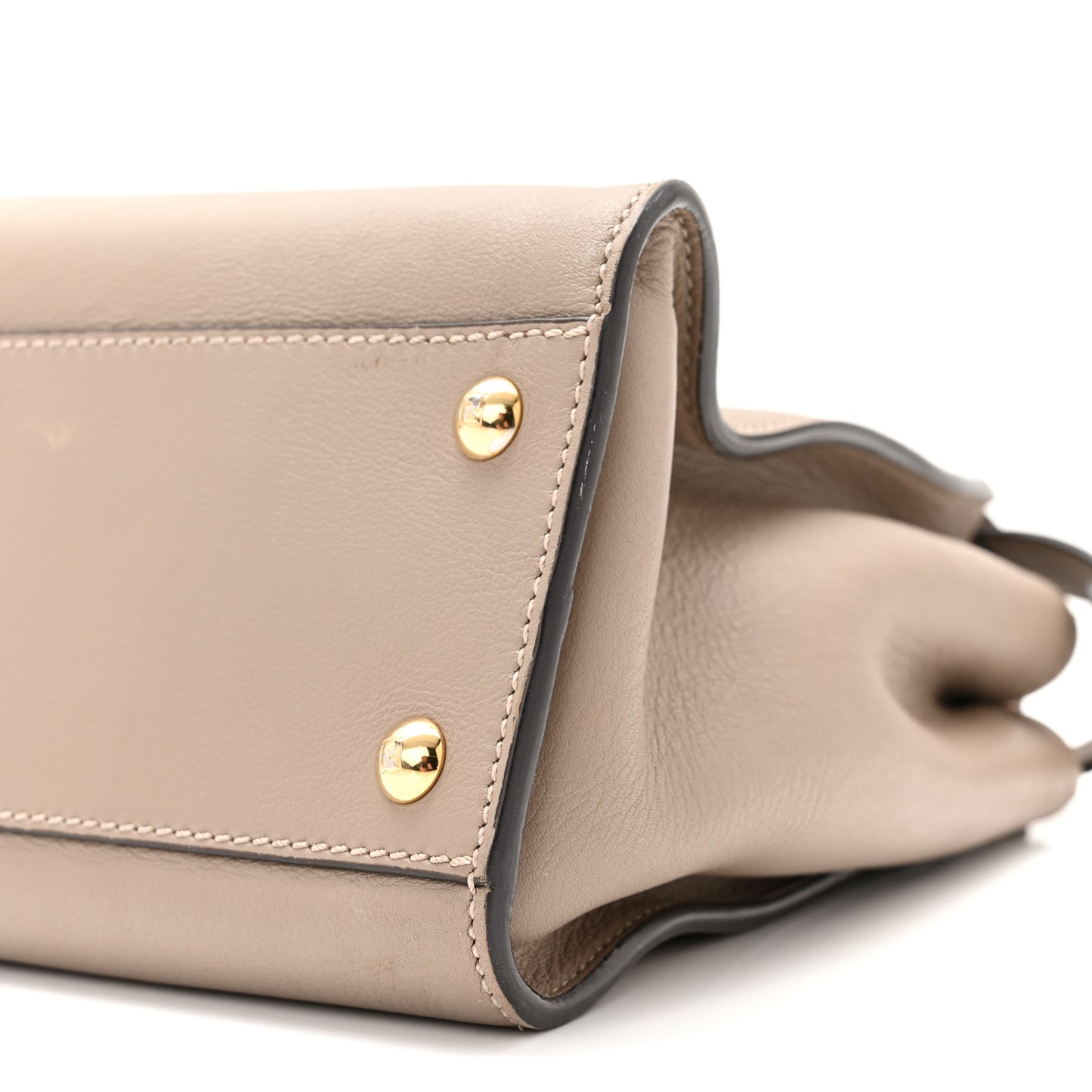 Vitello Seta Plexiglass Tortoise Medium Peekaboo Iconic Satchel Tortora