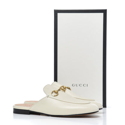 Gucci Malaga Kid Womens Princetown Slippers 38.5 Mystic White 11 of 11