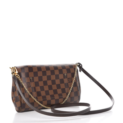 Louis Vuitton Damier Ebene Favorite MM 3 of 8
