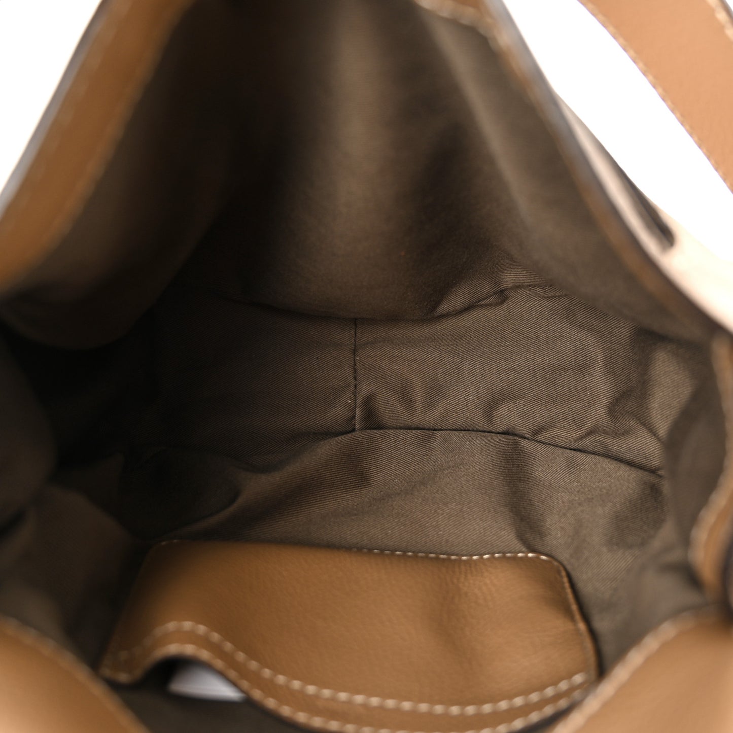 Calfskin Medium Marcie Round Crossbody Bag Nut