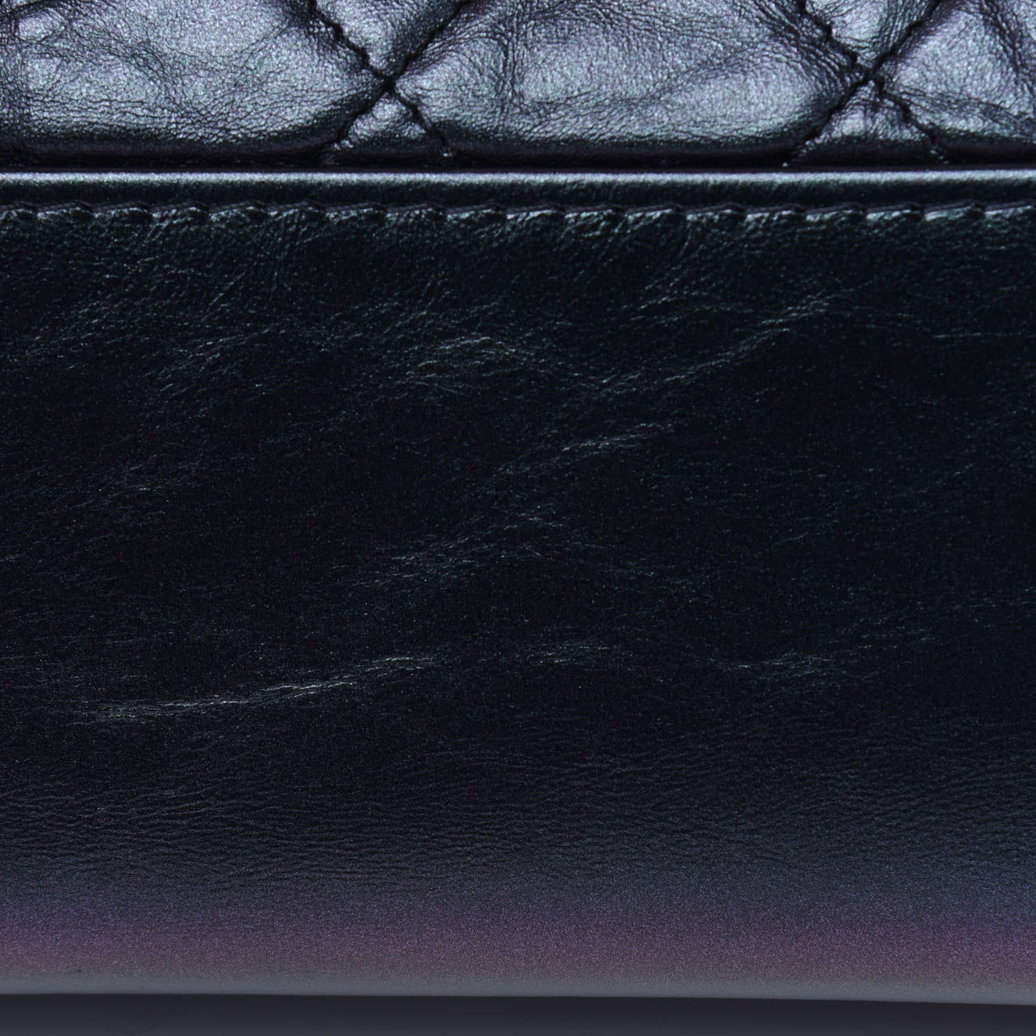 Chanel Iridescent Aged Calfskin Quilted Medium Gabrielle Hobo Black 15 of 17