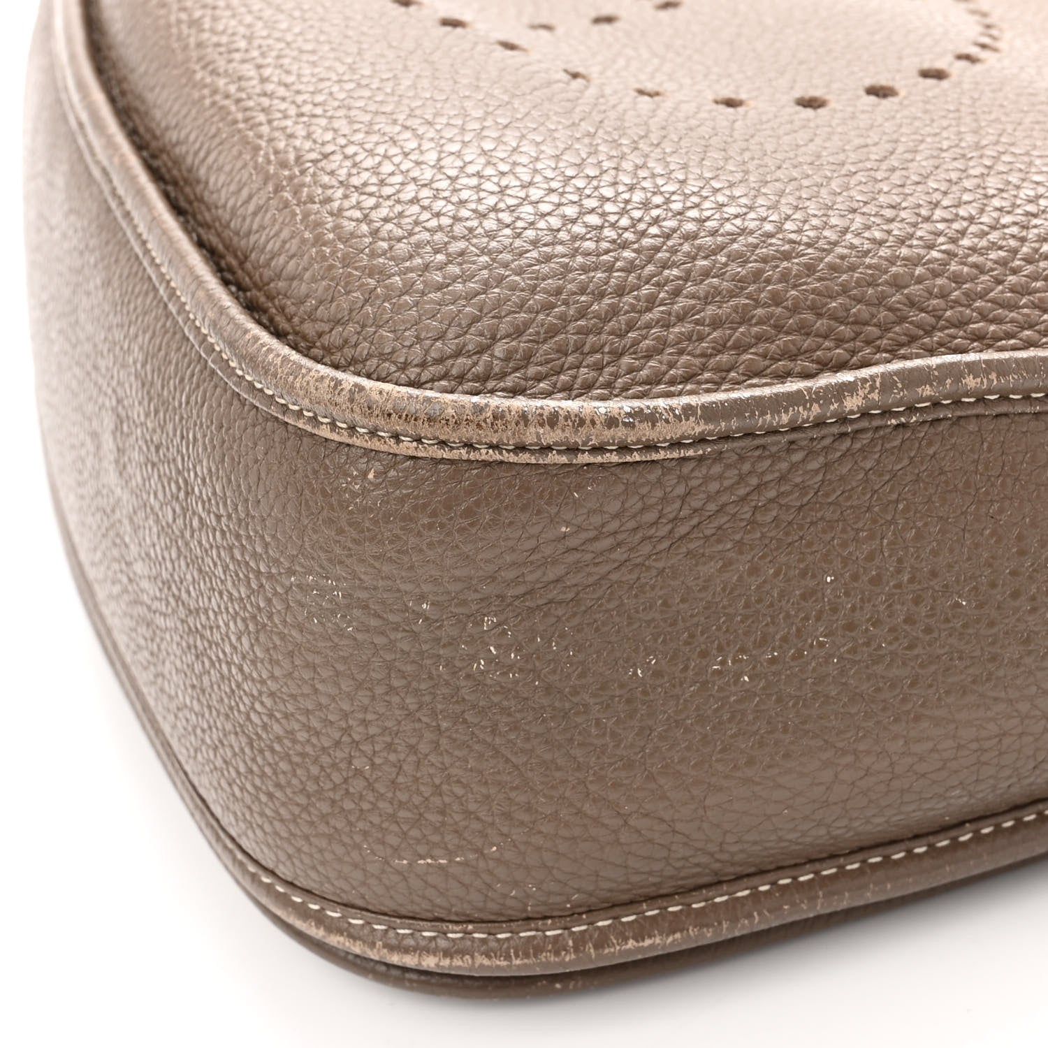 Hermes Taurillon Clemence Evelyne III GM Etoupe 12 of 12