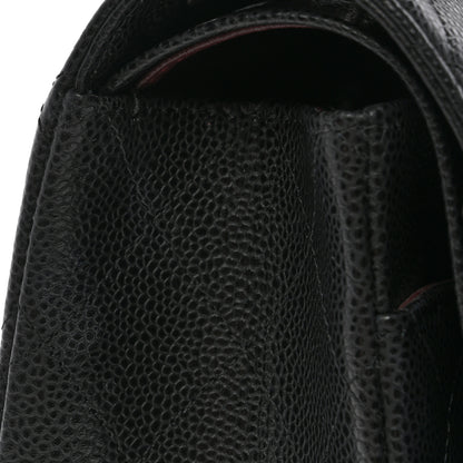 Chanel Caviar Quilted Maxi Double Flap Black 14 of 14