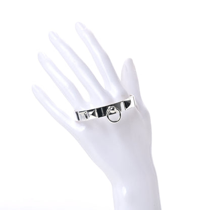 Hermes Sterling Silver PM Collier De Chien Bracelet ST 2 of 4