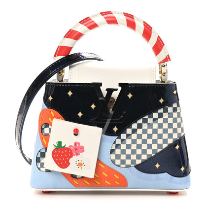 Louis Vuitton LV X ZIPING WANG Calfskin Patchwork Mini Artycapucines Multicolor 1 of 11