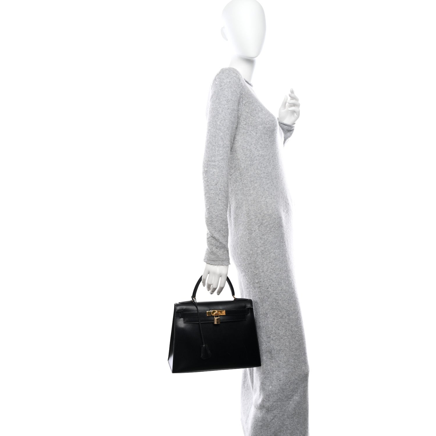 Hermes Box Kelly Sellier 28 Black 2 of 13