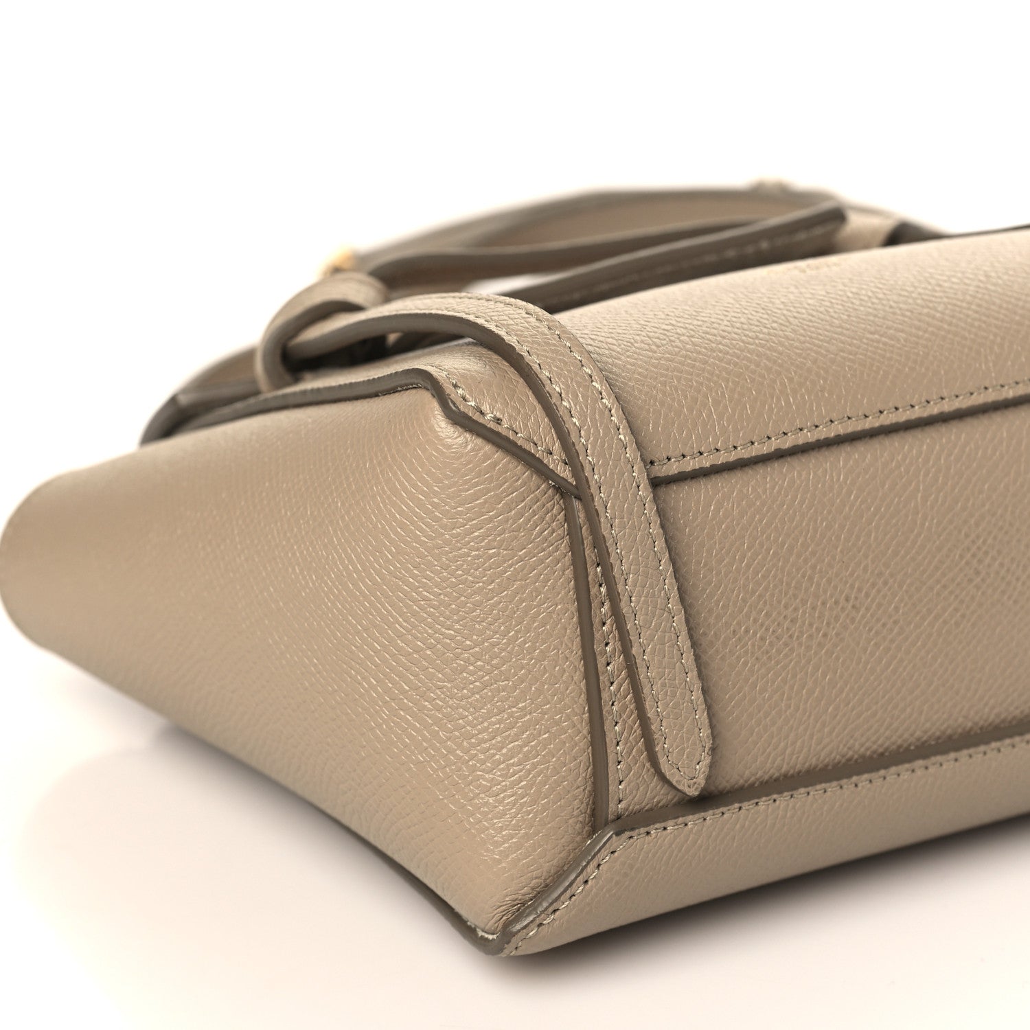 Celine Grained Calfskin Pico Belt Bag Light Taupe 7 of 8