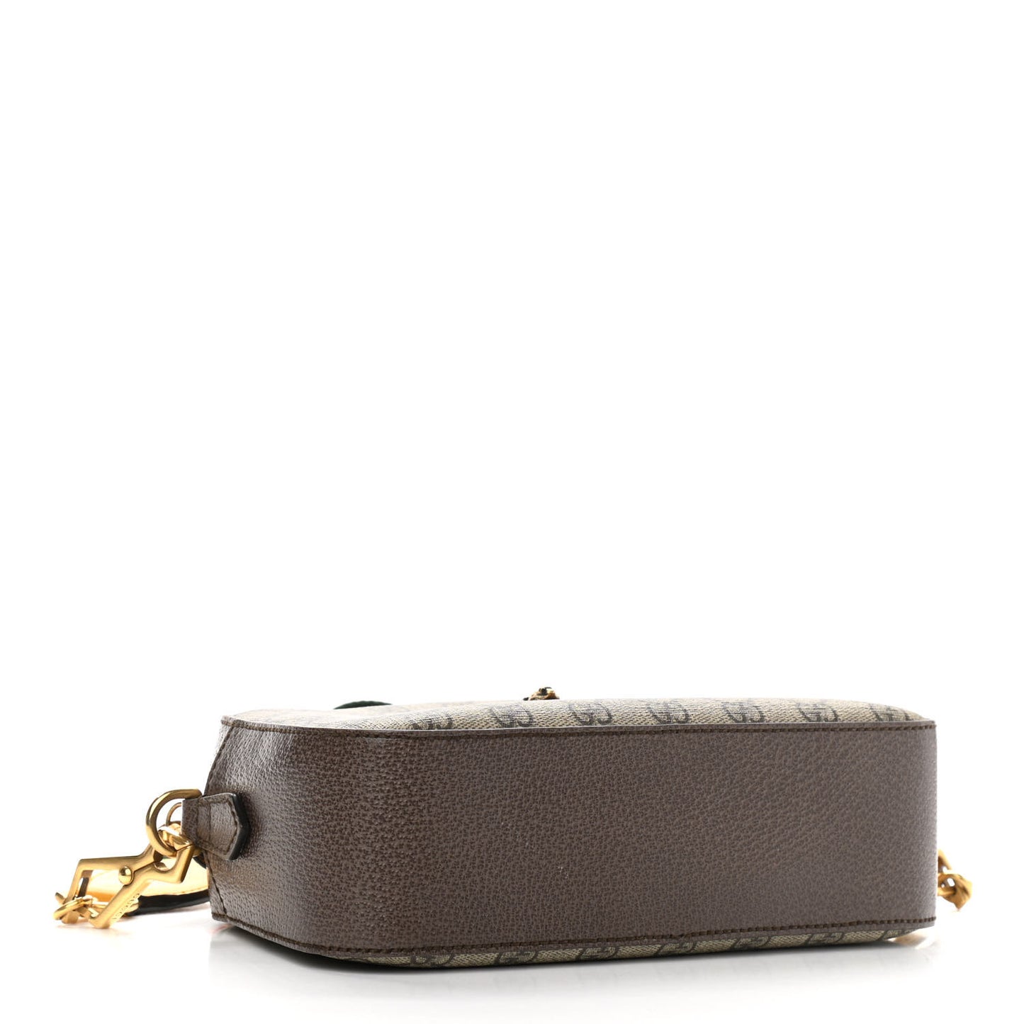 GG Supreme Monogram Web Neo Vintage Shoulder Bag Beige New Acero Crop