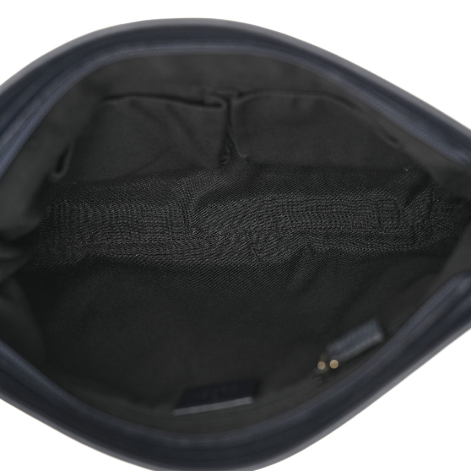 Gucci GG Supreme Monogram Web Flat Messenger Bag Navy 5 of 12