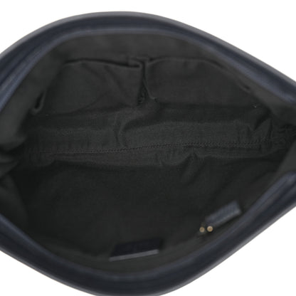 Gucci GG Supreme Monogram Web Flat Messenger Bag Navy 5 of 12