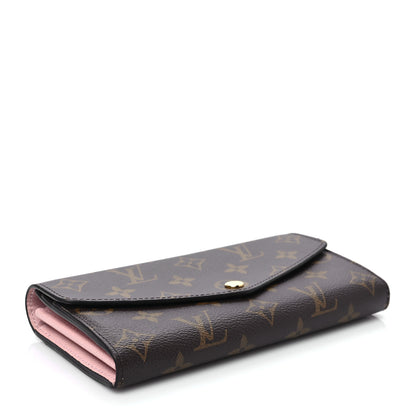 Louis Vuitton Monogram Sarah Wallet NM Rose Ballerine 4 of 7