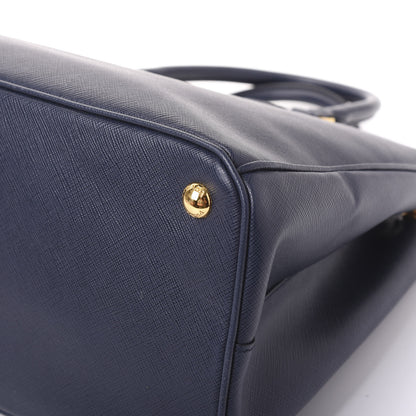 Prada Saffiano Medium Galleria Double Zip Tote Baltico 9 of 11