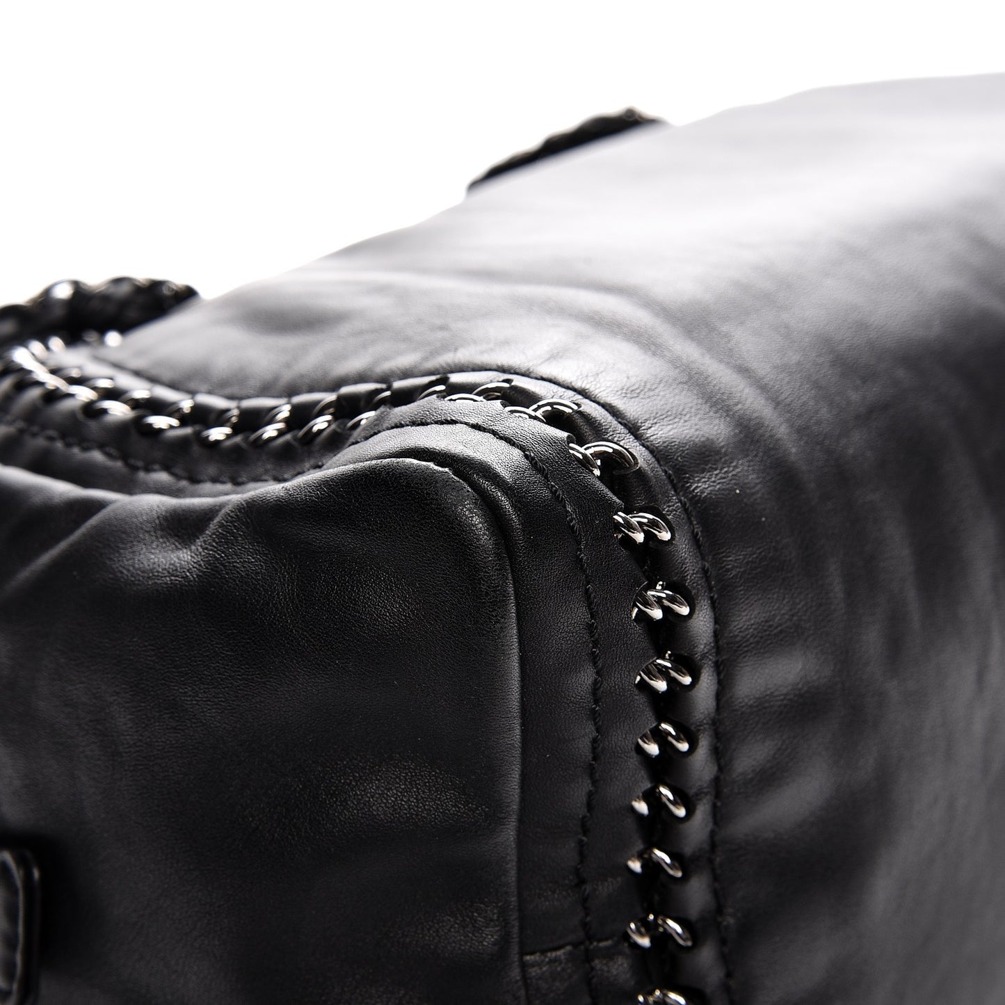 Smooth Calfskin Medium Luxe Ligne Bowler Black