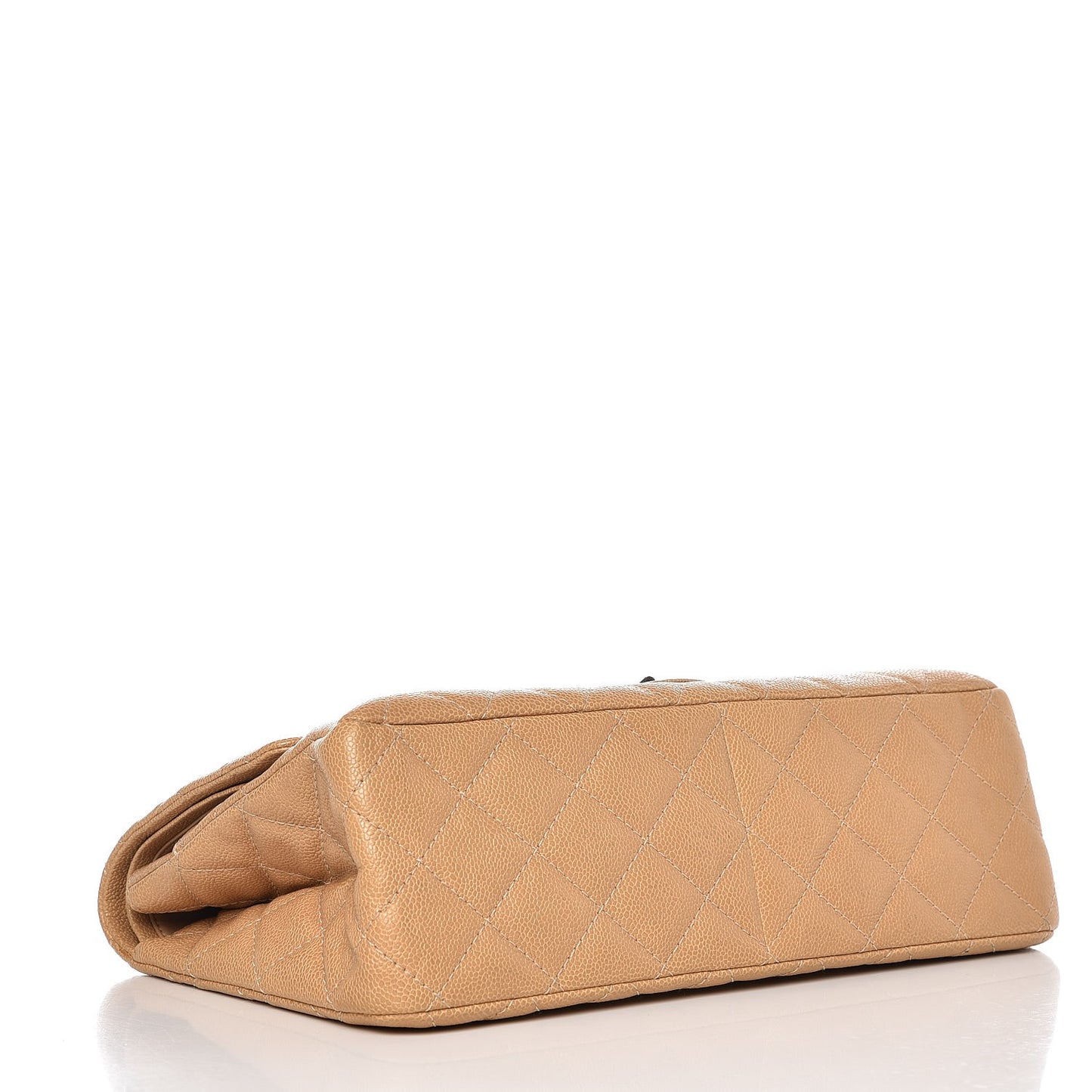 Caviar Quilted 2.55 Reissue 227 Flap Beige