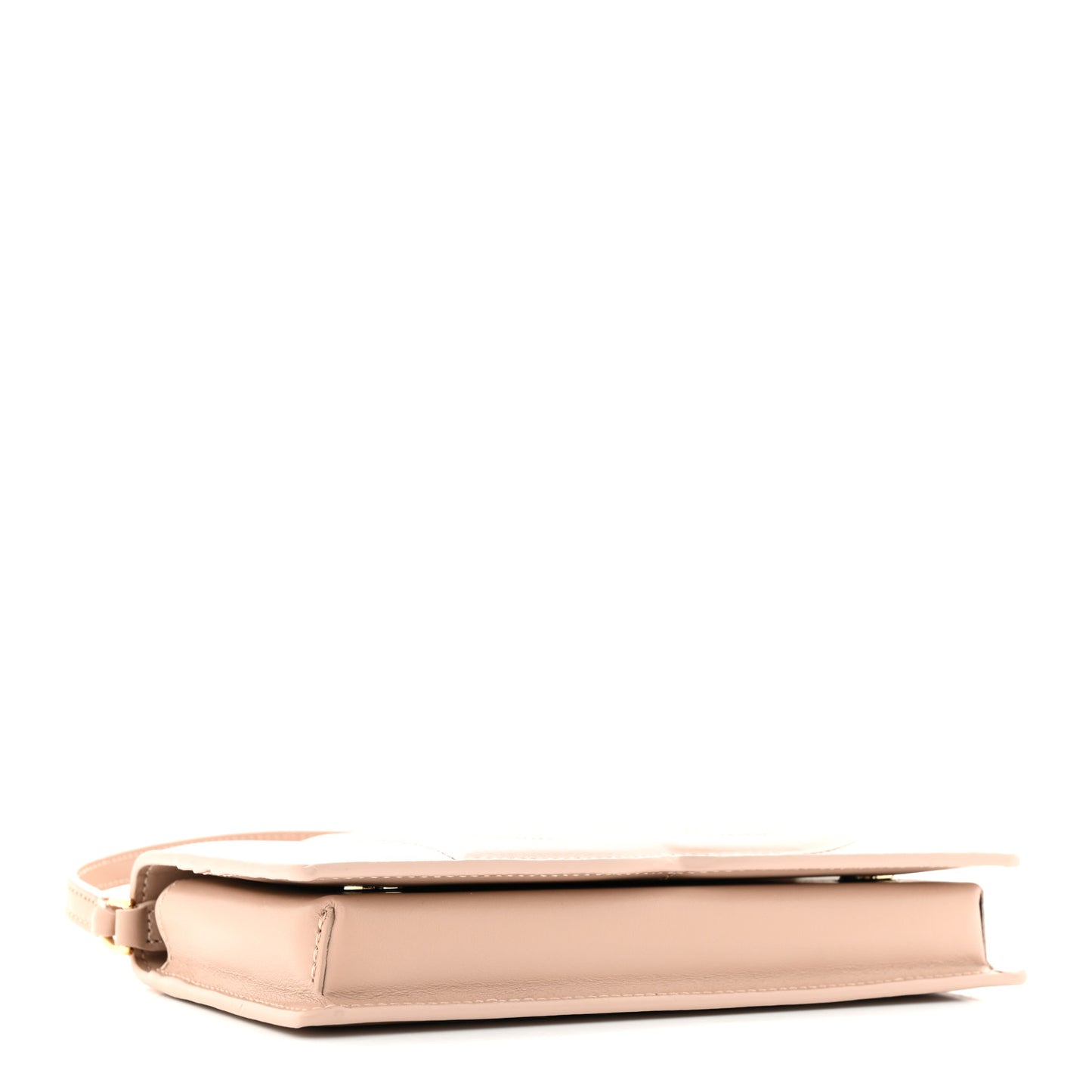 Calfskin Mini DG Logo Flap Bag Cipria